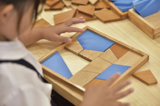 積み木教室の様子