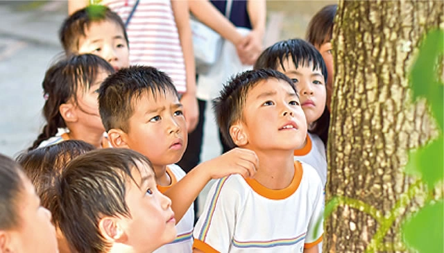 学ぶ子どもたち