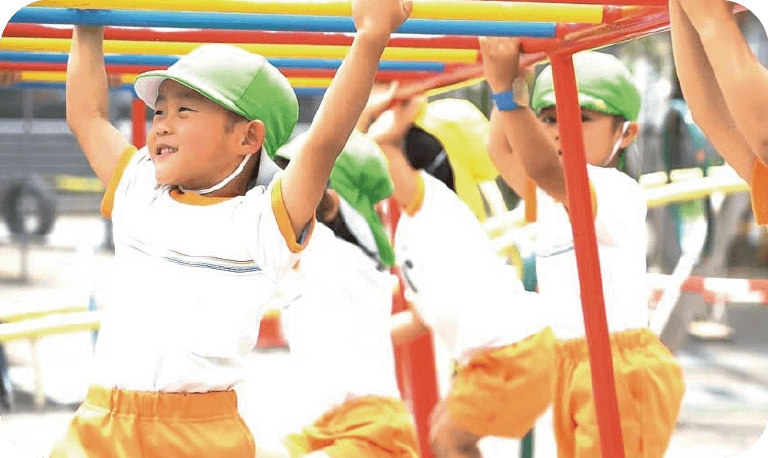 運動遊びの写真